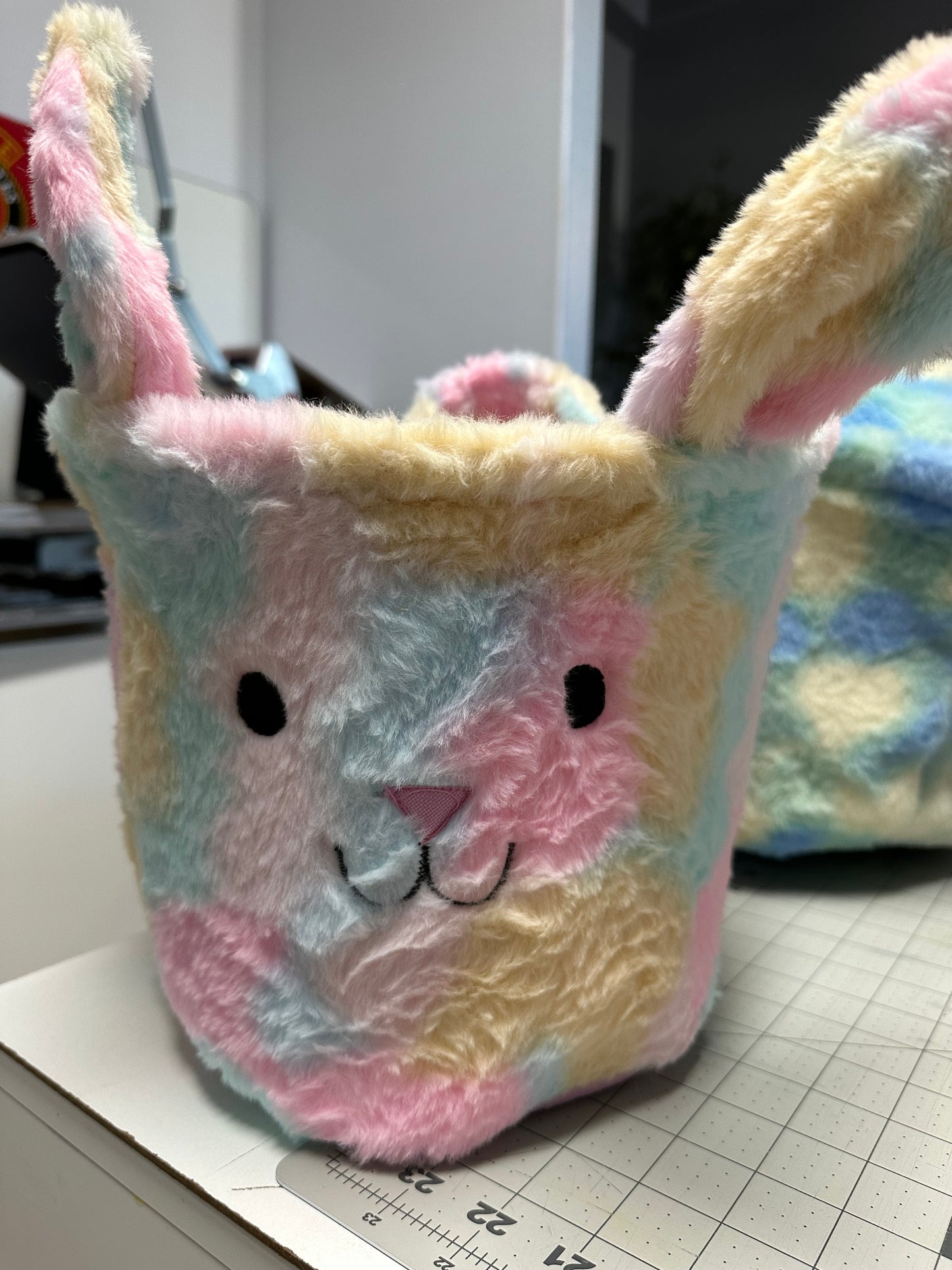 Personalized Fuzzy Easter Basket