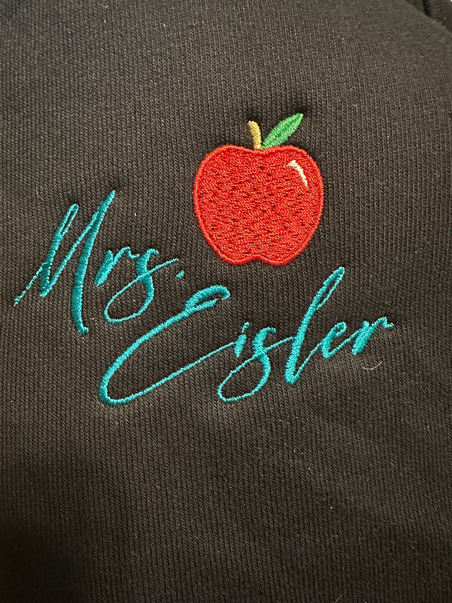 Charcoal Grey Embroidered School Spirit Otters 1/4 Zip Pullover